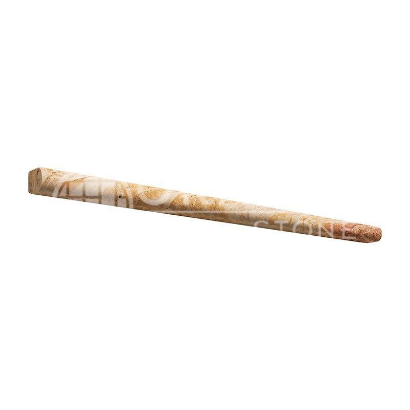 Valencia Travertine - 1/2" X 12" Pencil Liner