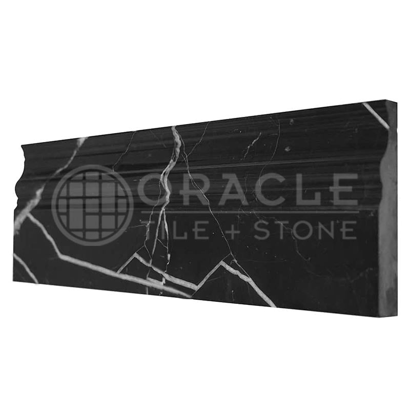 Negro Marquina Marble - Baseboard Trim