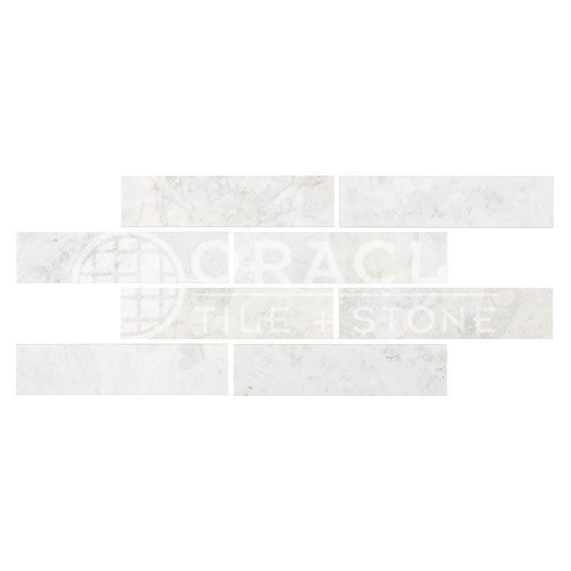 Bianco Congelato Dolomite - 2' X 8' Rectangular Field Tile
