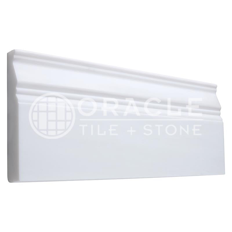 Bianco Dolomiti (Premium White Dolomite) - Baseboard Trim