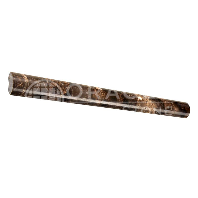 Emperador Dark Marble - Quarter-Round Trim