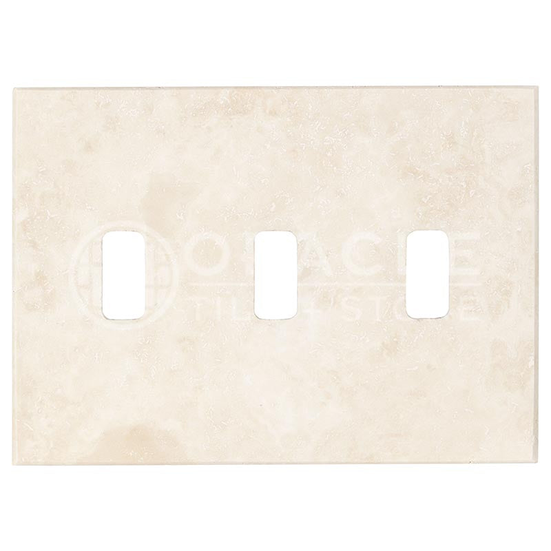Ivory (Light) Travertine	3-TOGGLE	4 1/2" X 6 1/3"