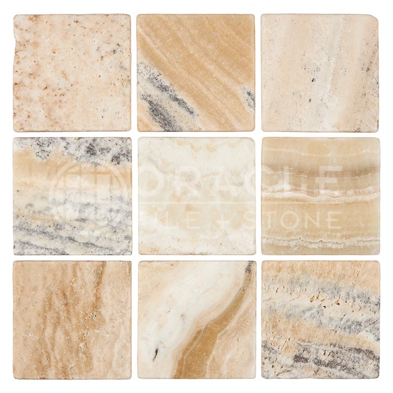 Latravonya Travertine - 4" X 4" Field Tile