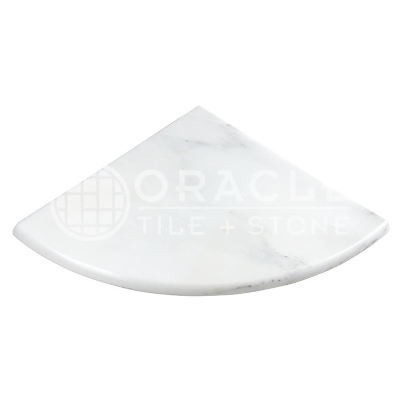 Oriental White Marble	9" X 9" X 3/4" 	Shower Corner Shelf	(Both Sides)