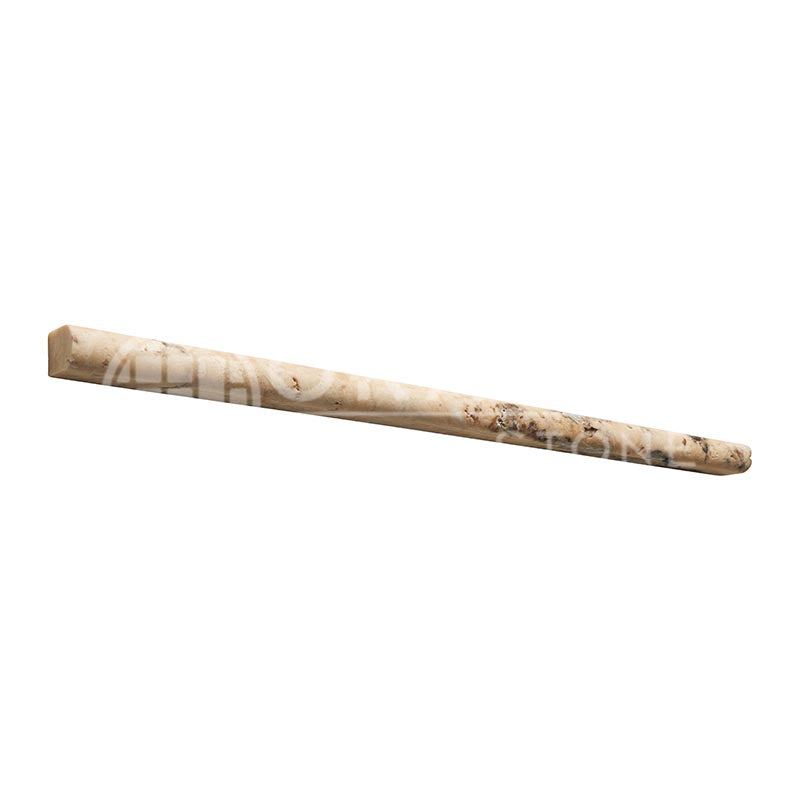 Philadelphia Travertine - 1/2" X 12" Pencil Liner