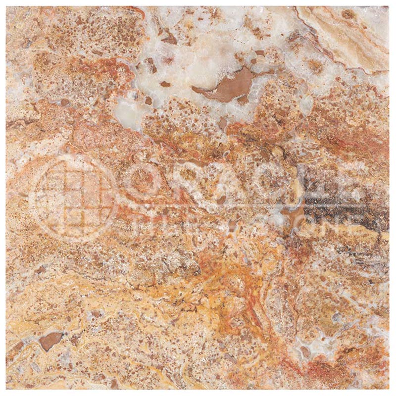Scabos Travertine - 12" X 12" Field Tile
