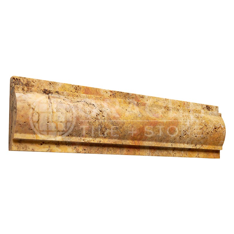 Scabos Travertine - Baldwin (Arch) Molding Trim