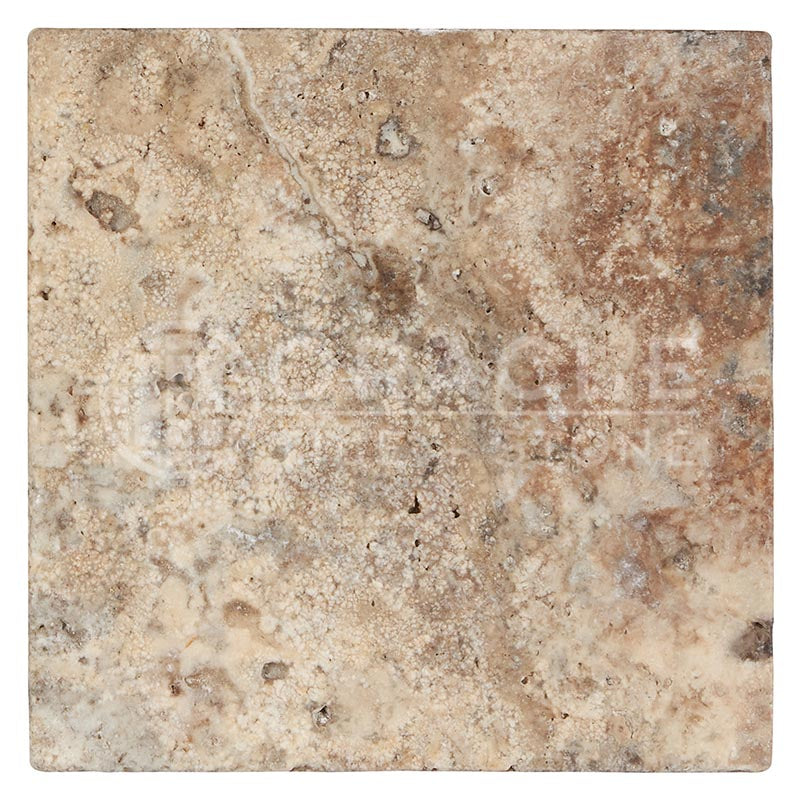 Silver Travertine - 8" X 8" Field Tile