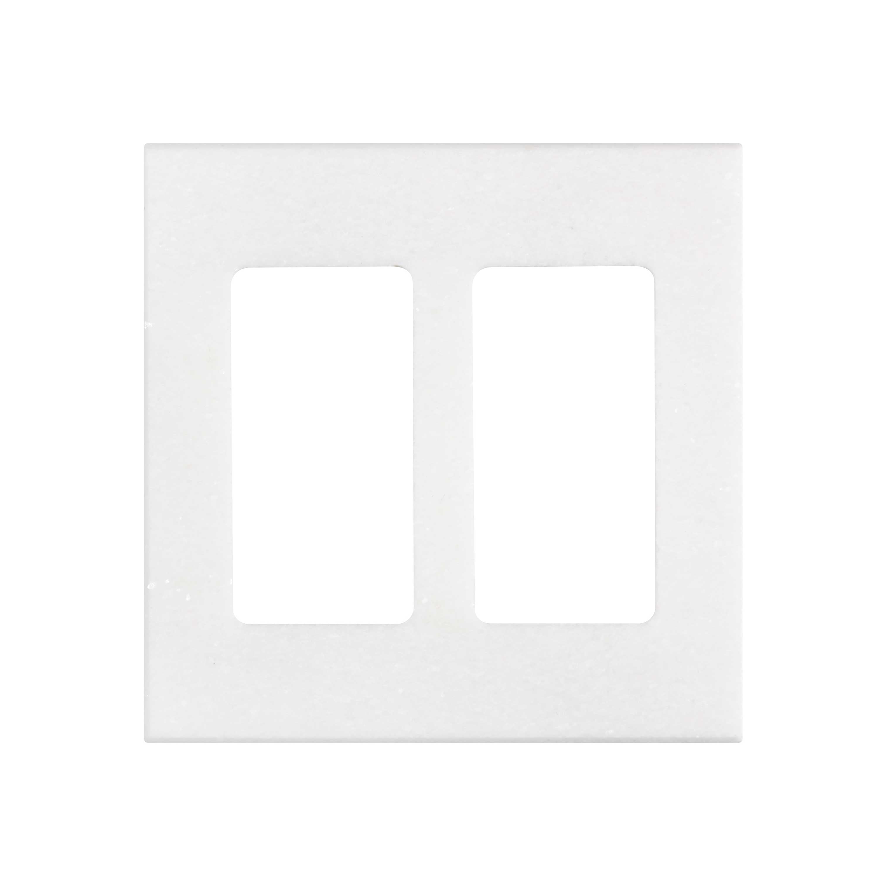Thassos White (Greek)	Marble	2-ROCKER	4 1/2" X 4 1/2"