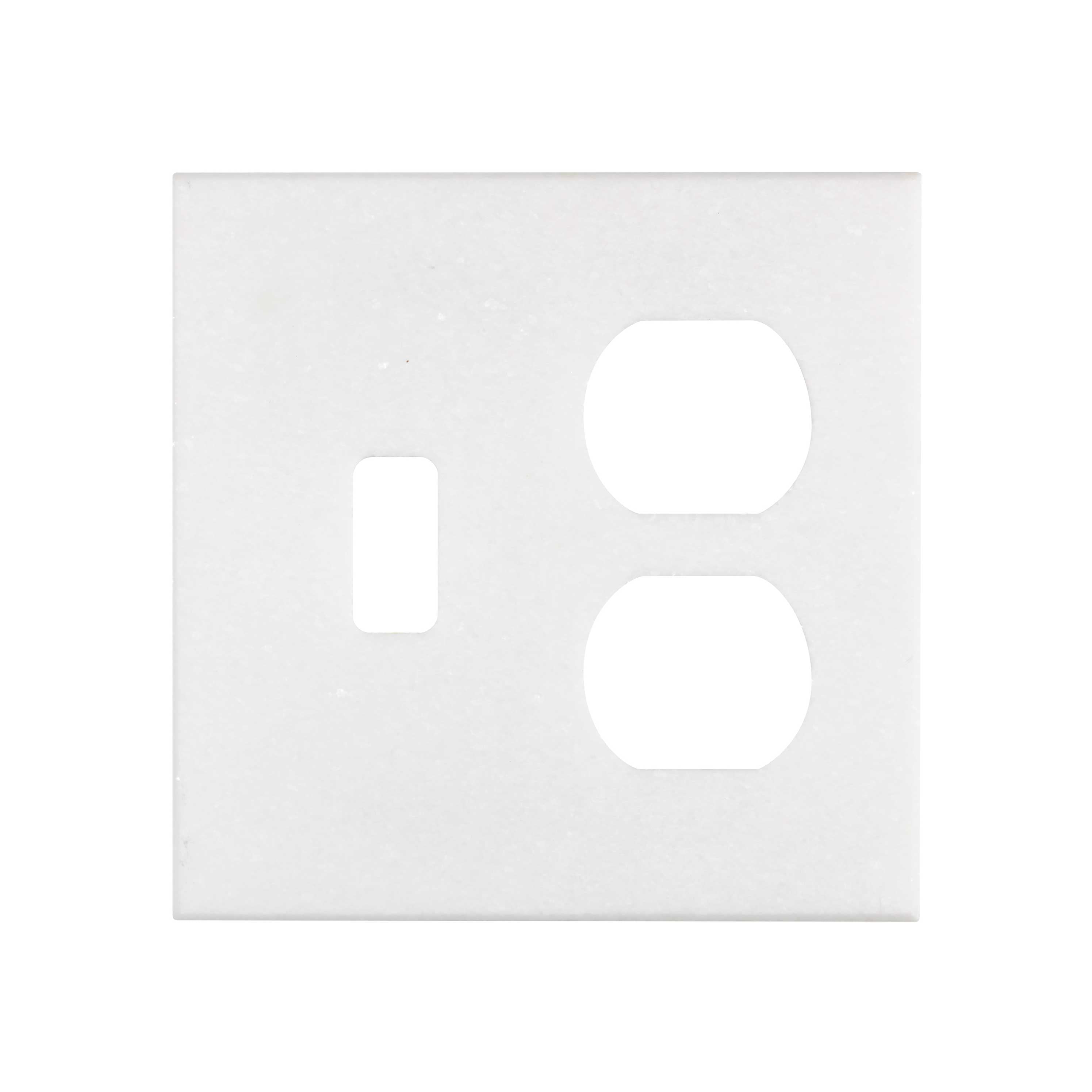 Thassos White (Greek)	Marble	TOGGLE - DUPLEX	4 1/2" X 4 1/2"