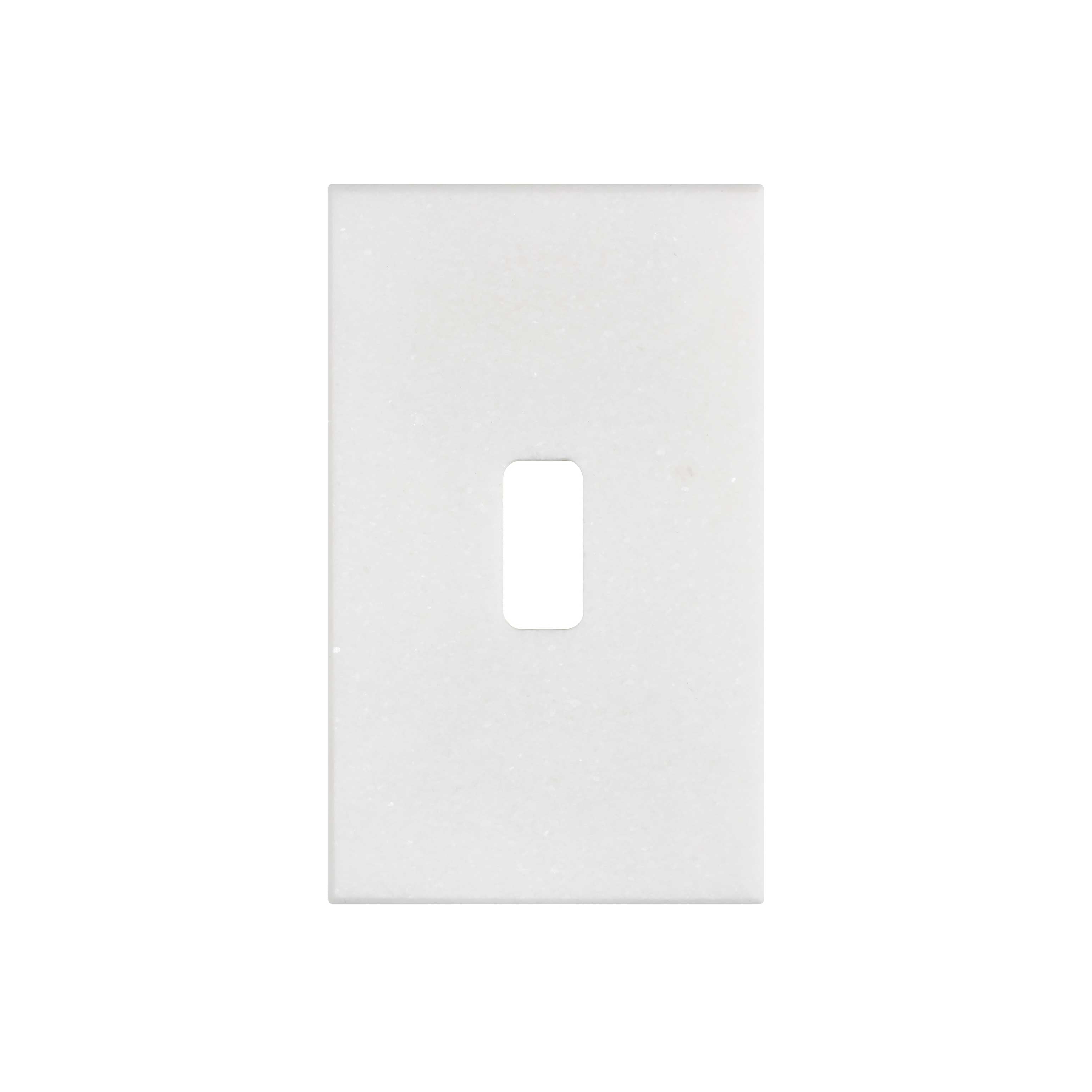 Thassos White (Greek)	Marble	1-TOGGLE	2 3/4" X 4 1/2"