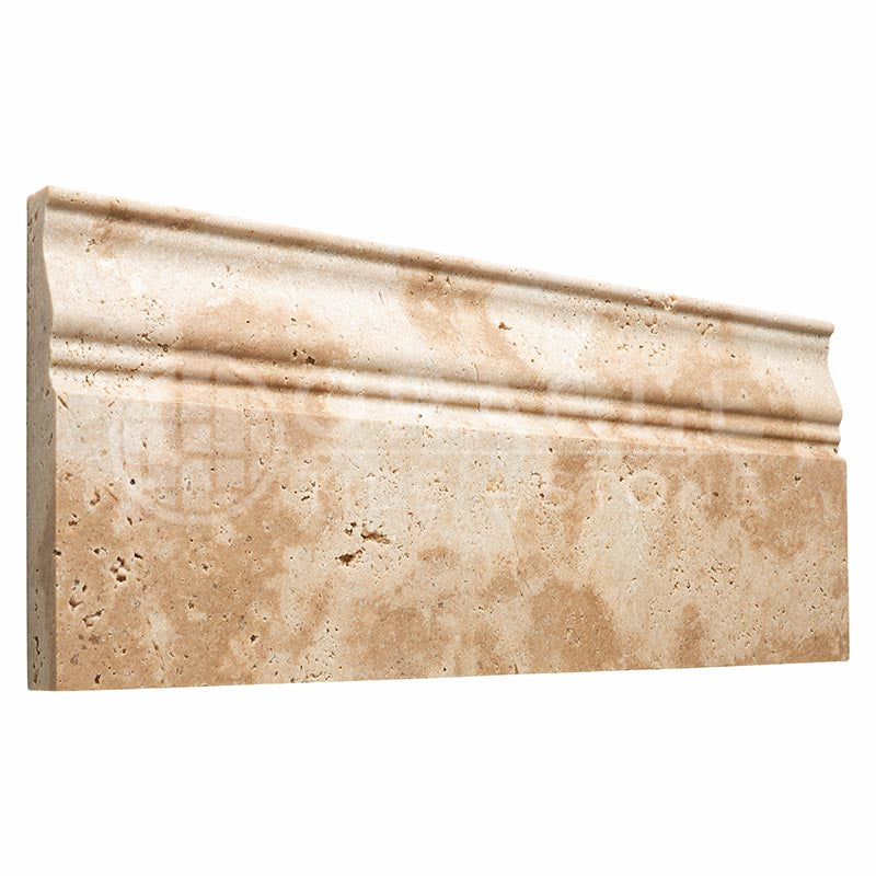 Walnut Travertine - 5" Baseboard Trim