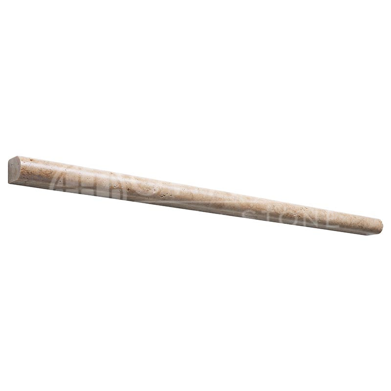 Walnut Travertine - 1/2" X 12" Pencil Liner